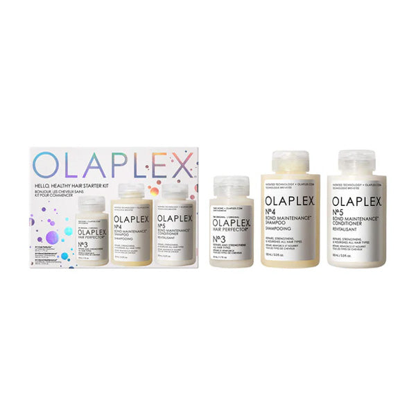مجموعة Olaplex Hello Healthy Hair Starter Kit + فرشاة Olaplex Vent مجانية مجموعة Olaplex Hello Healthy Hair Starter Kit + فرشاة Olaplex Vent مجانية
