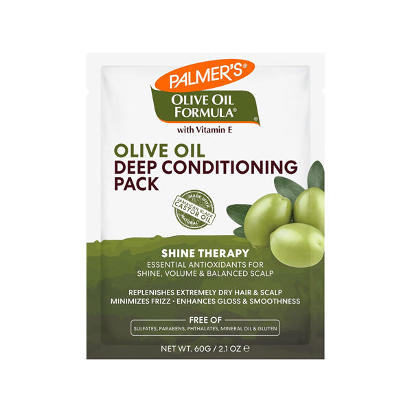 PALMER'S OILVE OIL DEEP CONDITIONER FOR FRIZZ-PRONE HAIR PACK 60G