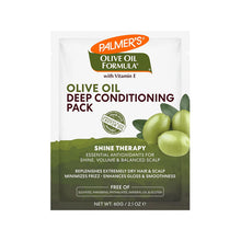 Load image into Gallery viewer, PALMER&#39;S OILVE OIL DEEP CONDITIONER FOR FRIZZ-PRONE HAIR PACK 60G