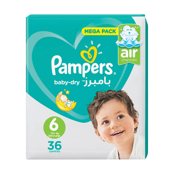 PAMPERS 6 36 DIAPERS