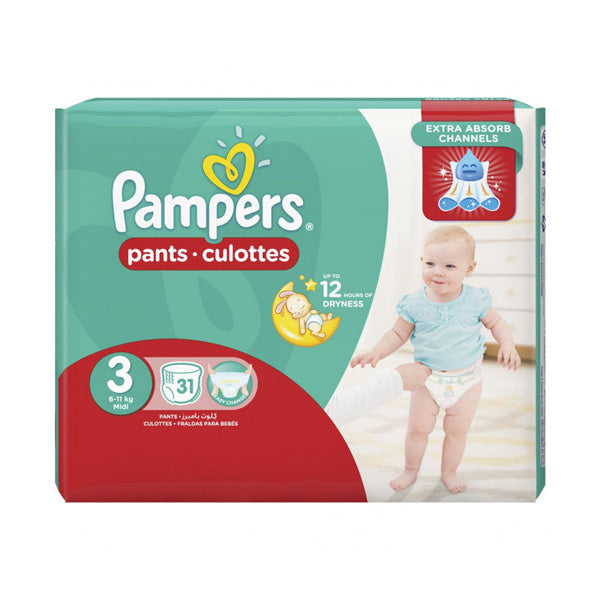 PAMPERS PANTS 3 31 DIAPERS