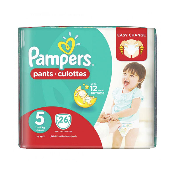 PAMPERS PANTS 5 26 DIAPERS