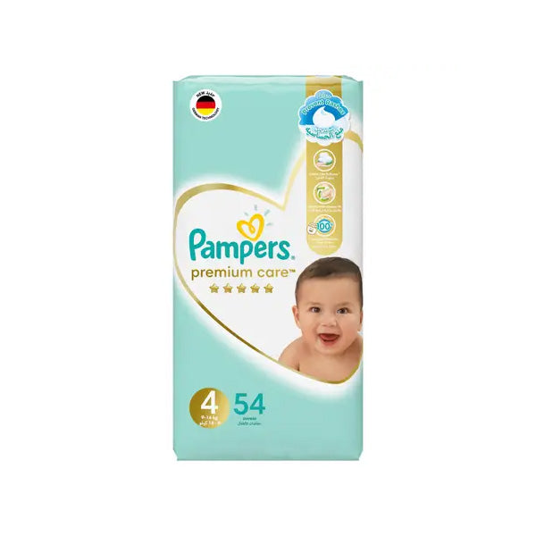 PAMPERS PREMIUM CARE 4 54 DIAPERS