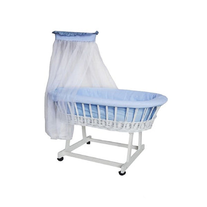 P Classic Wicker Basket Crib