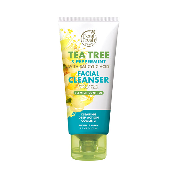 PETAL FRESH TEA TREE WITH SALICYLIC ACID FACIAL CLEANSER 200ML