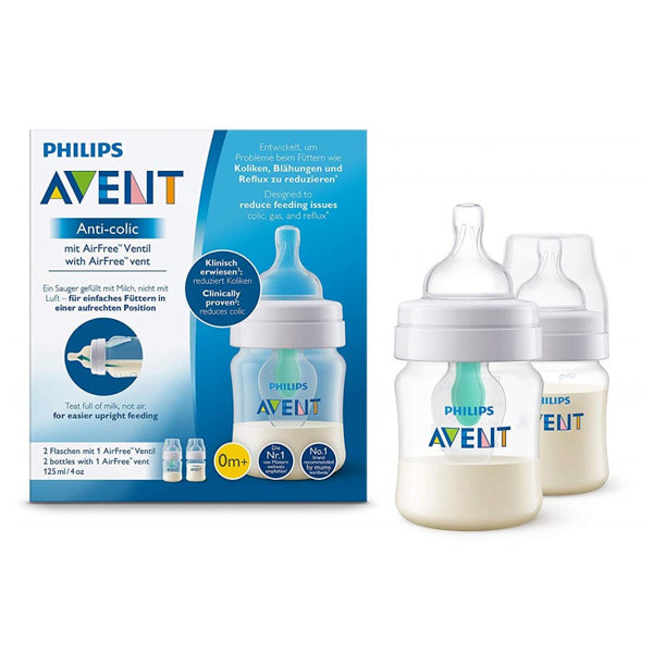 PHILIPS AVENT ANTI-COLIC BOTTLE PP 125ML TWIN