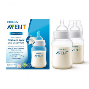 Philips Avent Anti-colic With Airfree Vent 260ml Twin Pack
