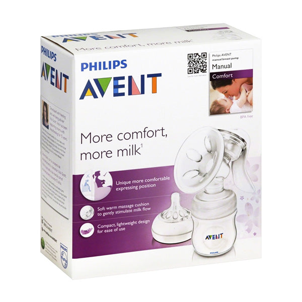 PHILIPS AVENT BREAST PUMP MANUAL MEA WITH BO