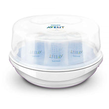 Load image into Gallery viewer, PHILIPS AVENT EXPRESS 2 MICROWAVES STERIL  6 BOTTLES NO FILL