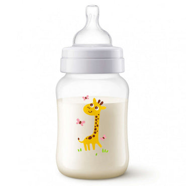 Philips Avent Giraffe Classic+ Baby Bottle 260ml