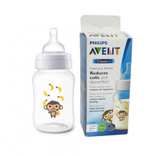 Load image into Gallery viewer, Philips Avent Monkey Baby Bottle 260ml