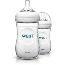 Load image into Gallery viewer, Philips Avent Natural Feeding Bottle 260ml Twin Pack