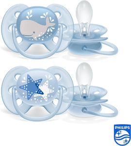 Philips Avent Sthr Soft 6-18m Boy Deco Whal