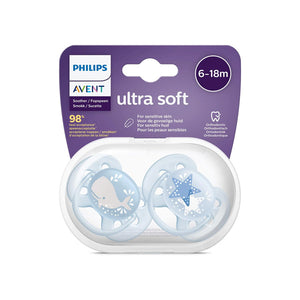 PHILIPS AVENT STHR SOFT 6-18M BOY DECO WHAL