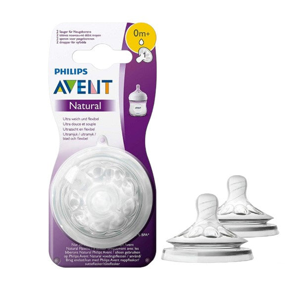 PHILIPS AVENT TEAT NATURAL 2.0 0 1 HOLE