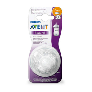 PHILIPS AVENT TEAT NATURAL 2.0 4HOLE