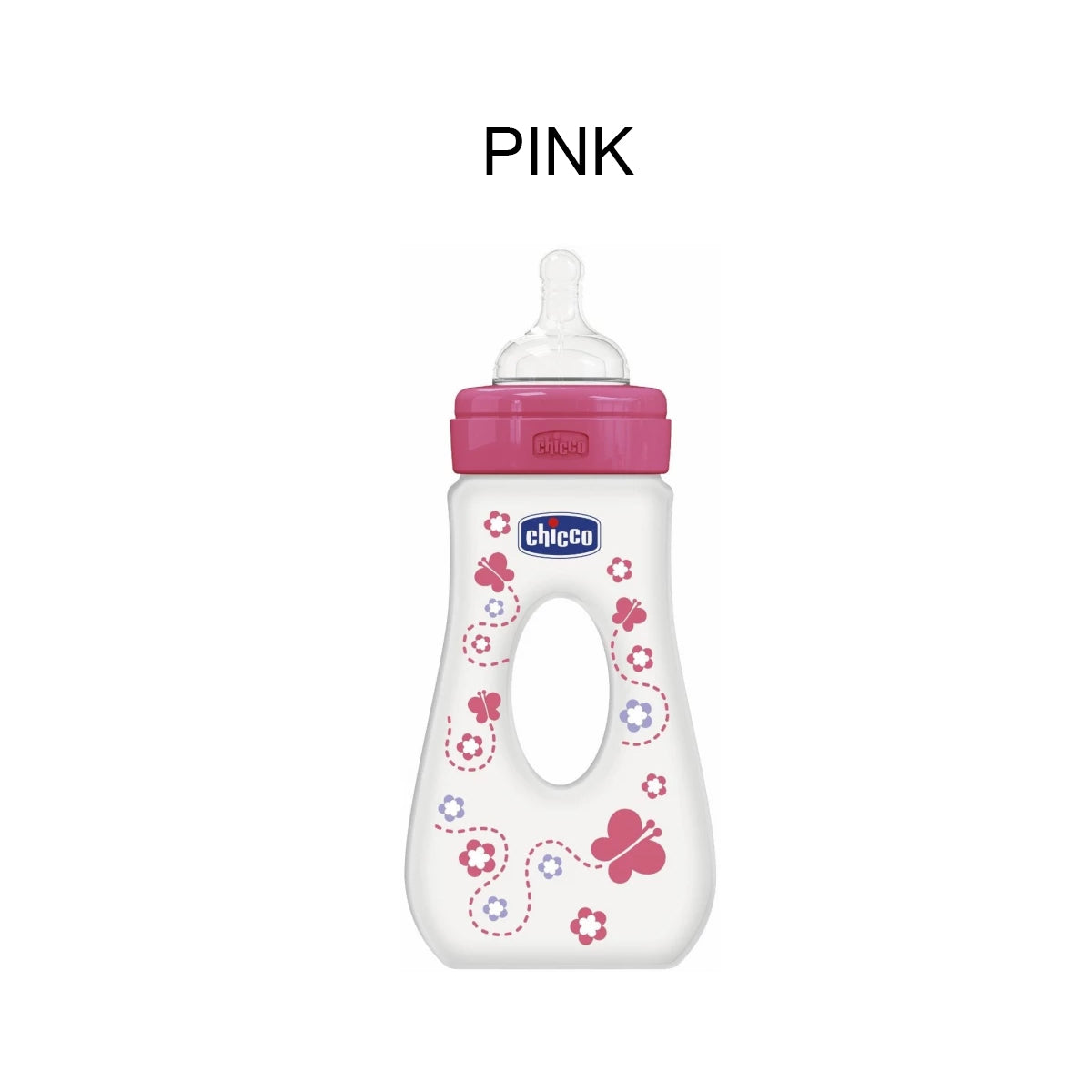 Chicco Well-Being Traveling Silicone  Bottle Fast flow 240ml