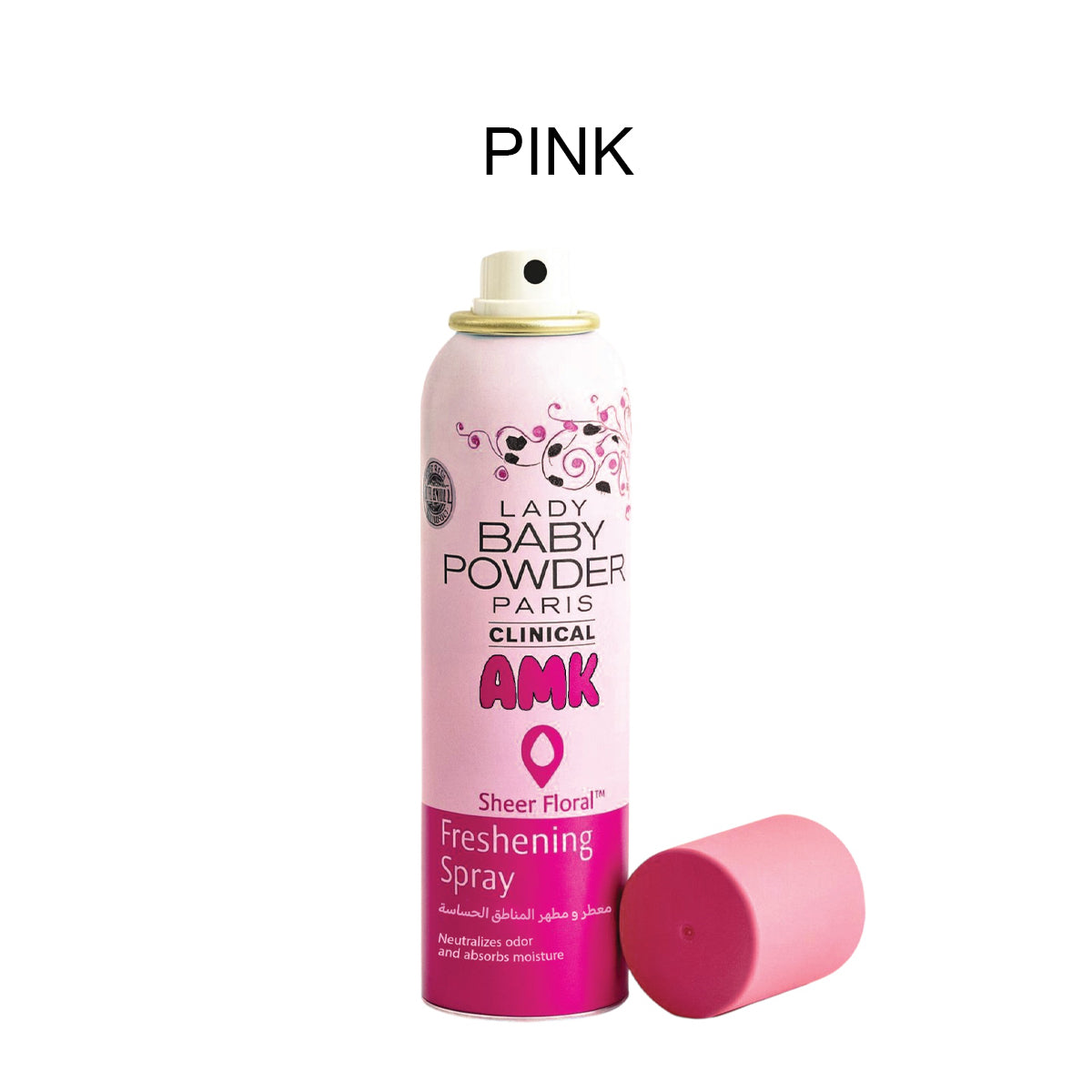 AMK Lady Baby Powder Sheer Floral Freshening Spray 150ml