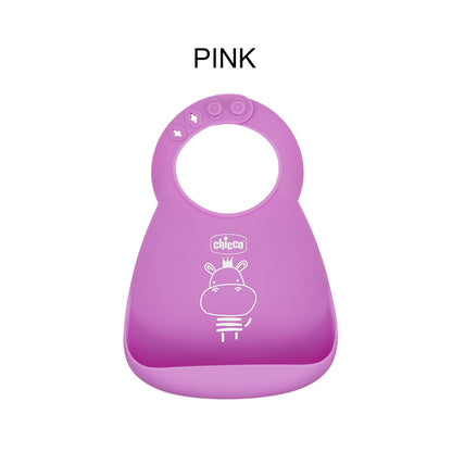 Chicco Silicone Bib With Crumble Catcher