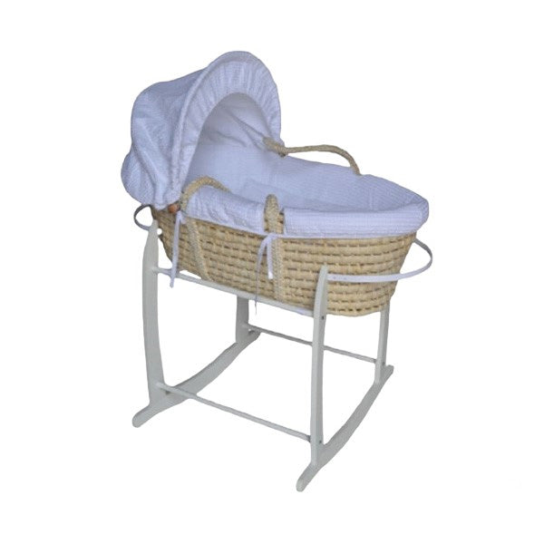 P Mosses Wicker Baby Basket