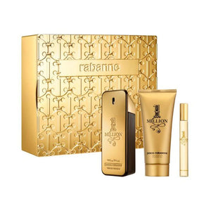 Paco Rabanne 1 Million Edt 100ml + Edt 10ml + Shower Gel 100ml Gift Set For Men