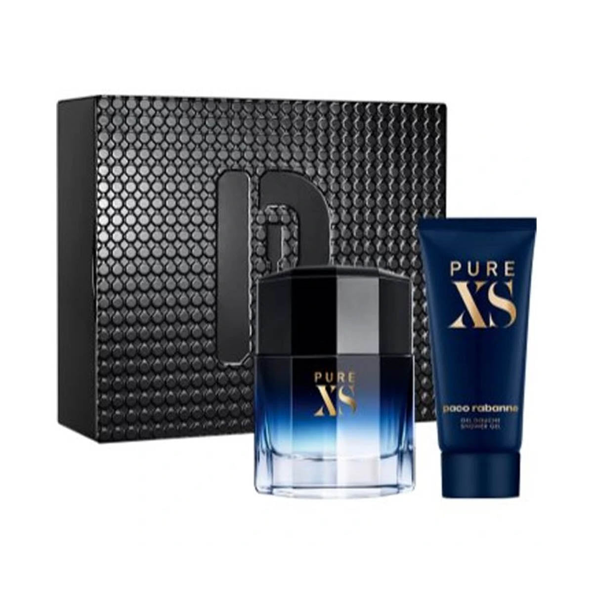 Paco Rabanne Pure Xs Edt 100ml + Shower Gel 100ml Gift Set For Men Paco Rabanne Pure Xs Edt 100ml + Shower Gel 100ml Gift Set For Men