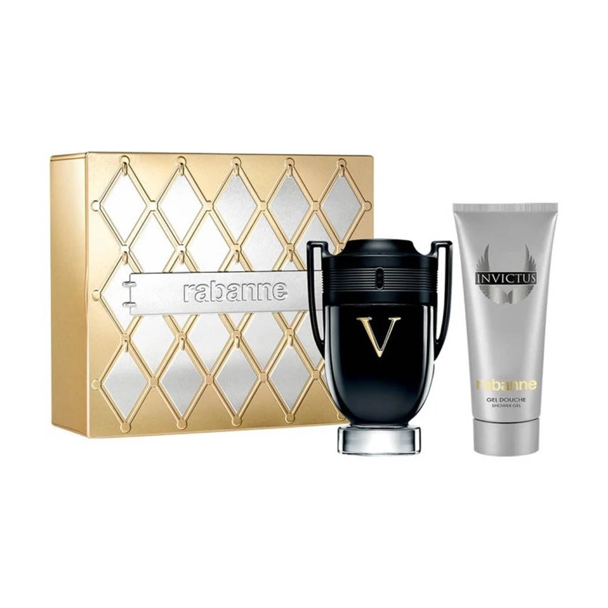 Paco Rabanne Invictus Victory Edp 100ml + Shower Gel 100ml Gift Set For Men Paco Rabanne Invictus Victory Edp 100ml + Shower Gel 100ml Gift Set For Men