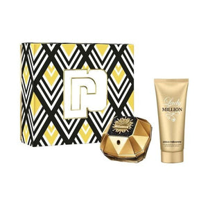 Paco Rabanne Lady Million Fabulous Edp 80ml + Body Lotion 100ml Gift Set For Women