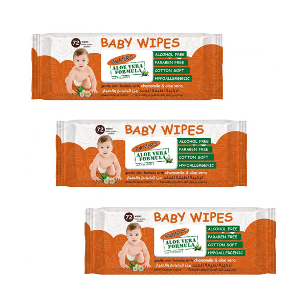 Palmer's Baby Wipes Offer 3x72 ( 216 Wipes)