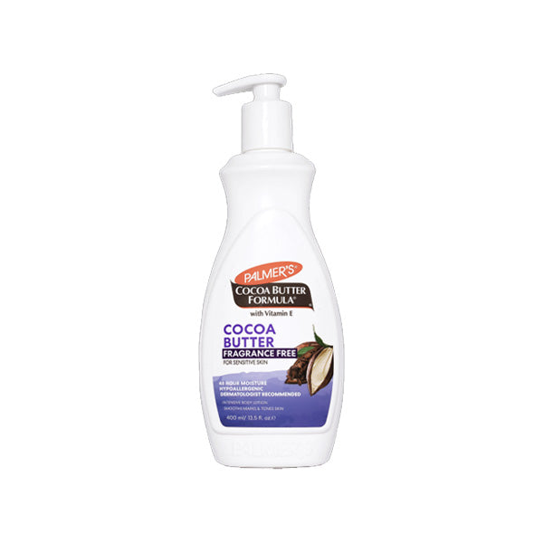 Palmer’s Cocoa Butter Softens Fragrance Free Body Lotion For Sensitive Skin 400ml