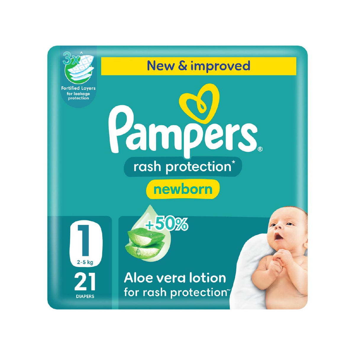 Pampers 1 21 Diapers