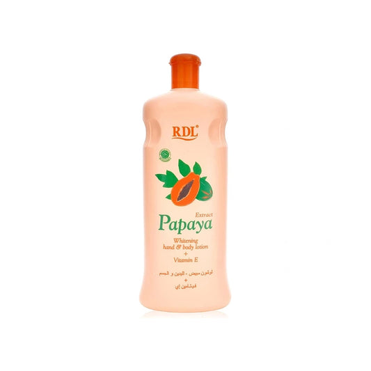 Papaya Whitening Hand & Body Lotion + Vitamin E 600ml