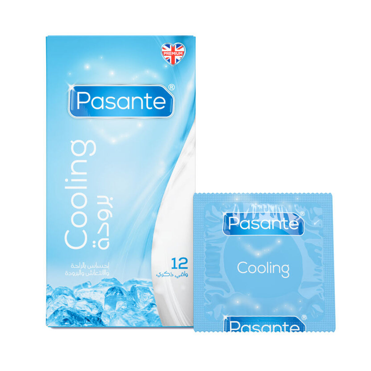 Pasante Cooling Condoms 12 PCS