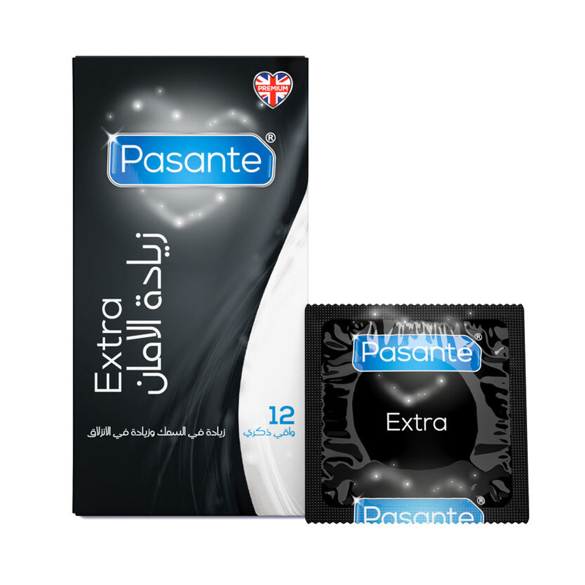 Pasante Extra Condoms 12 PCS Pasante Extra Condoms 12 PCS