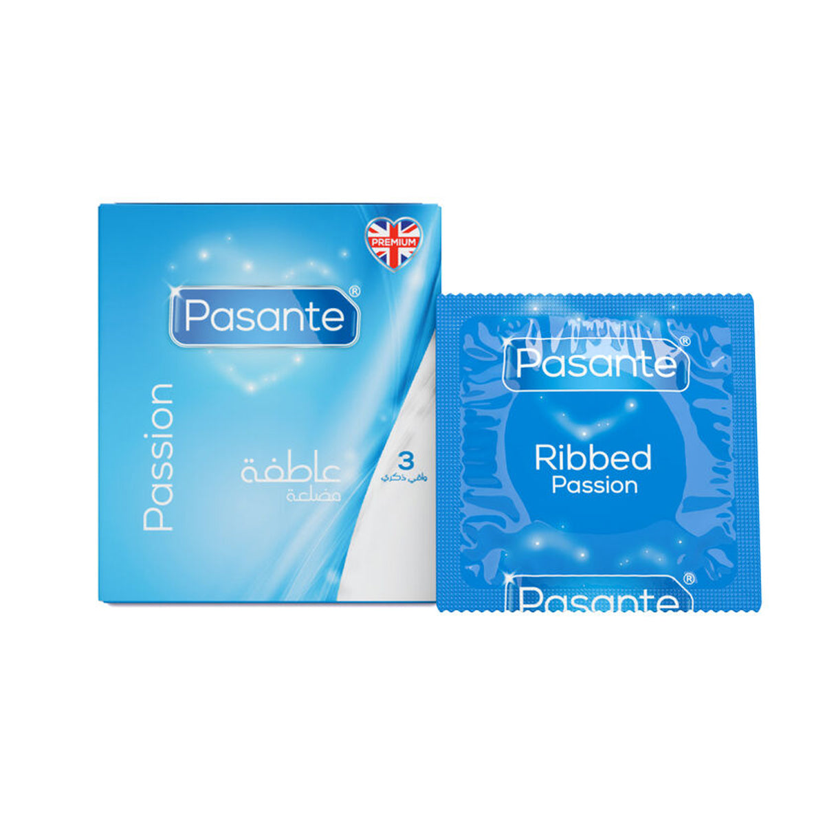 Pasante Passion Condoms 3 Pcs Pasante Passion Condoms 3 Pcs