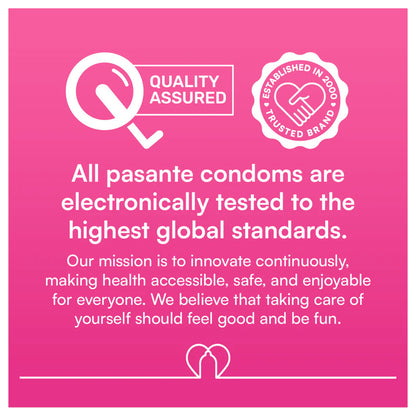 Pasante Regular Condoms , 3 PCS