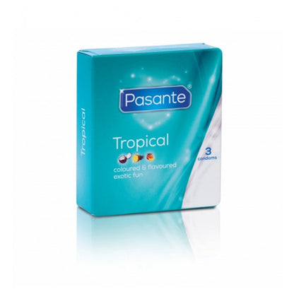 Pasante Tropical Condoms 3PCS