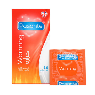 Pasante Warming Condoms 12 Pcs