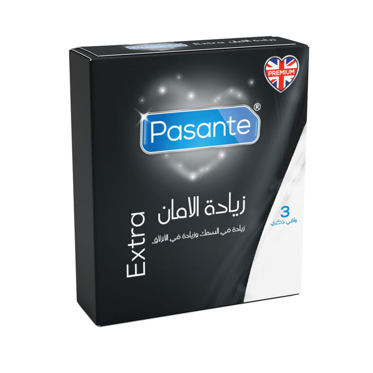 Pasante Extra Condoms 3 PCS Pasante Extra Condoms 3 PCS