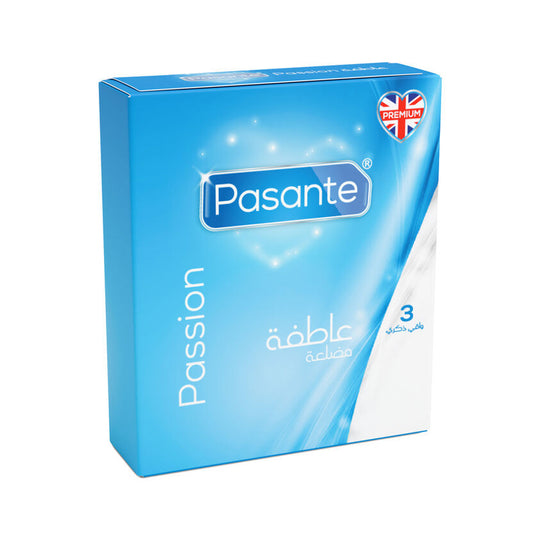Pasante Passion Condoms 3 Pcs