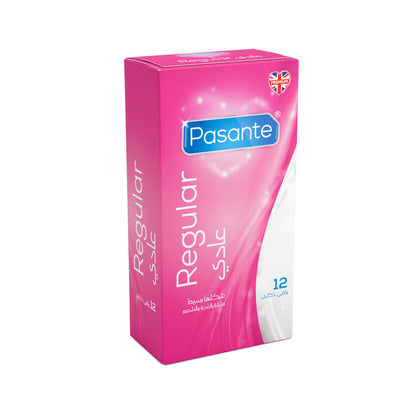 Pasante Regular Condoms , 12 PCS