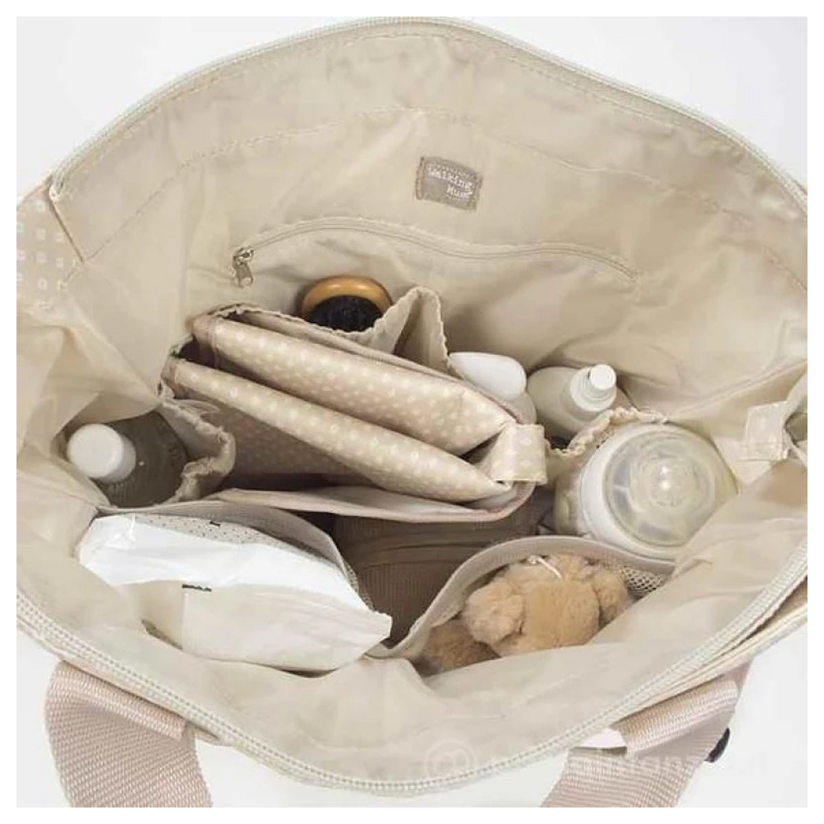 Pasito A Pasito Changing Bag Happy Chic Beige
