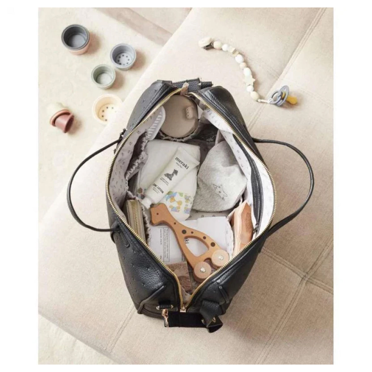 Pasito A Pasito Changing Bag London Black Pasito A Pasito Changing Bag London Black