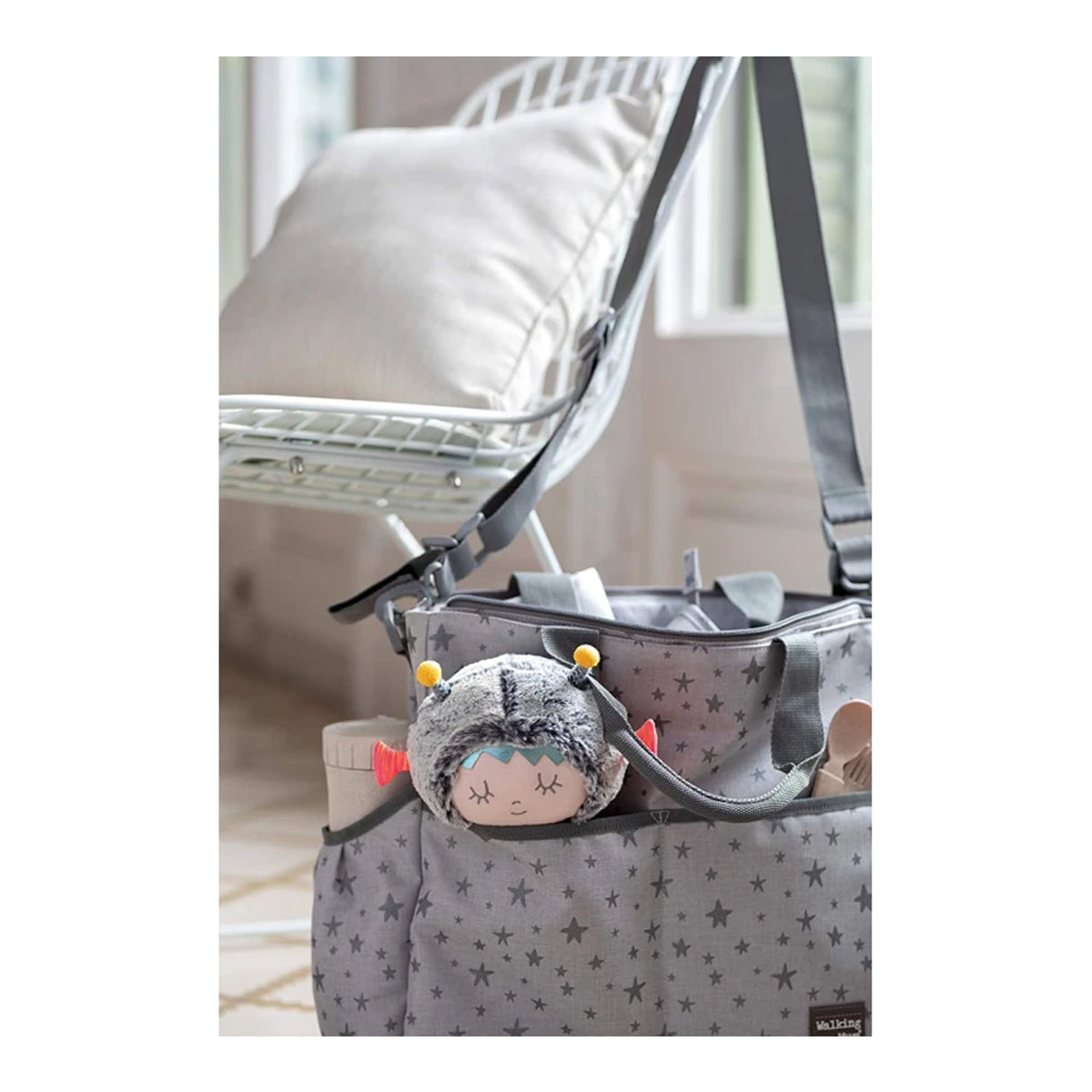 Pasito A Pasito Inspiration Changing Bag Gray