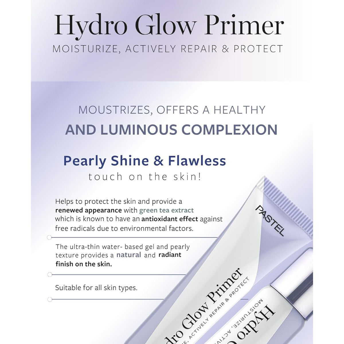 Pastel Hydro Glow Primer 30ml