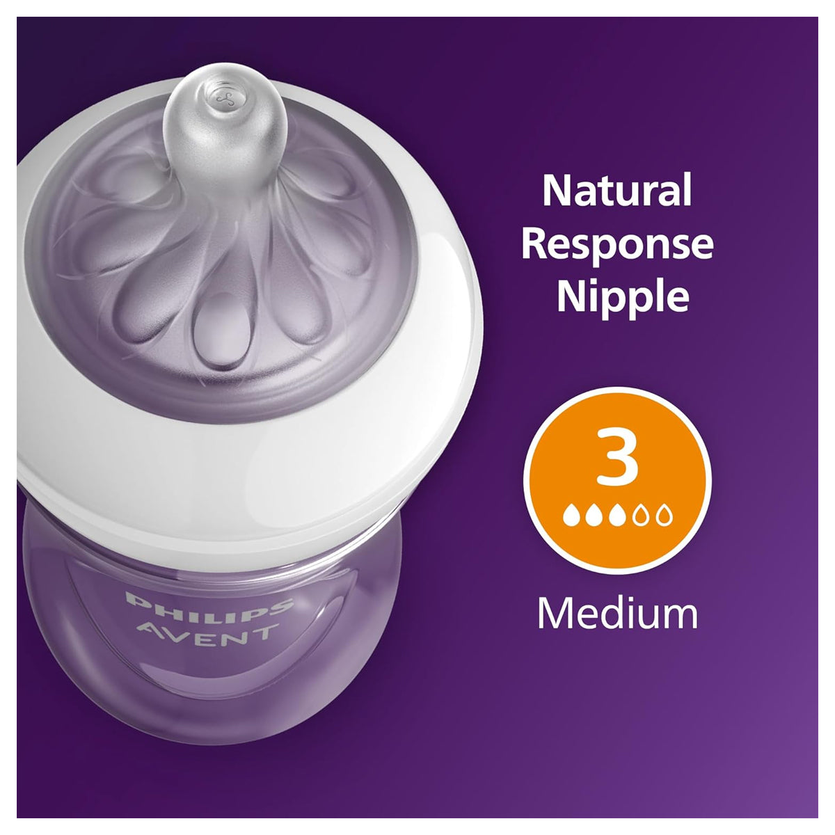 Philips Avent Natural Baby Bottle 2+2 Free
