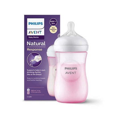 Philips Avent Natural Feeding Bottle 260ml With Color