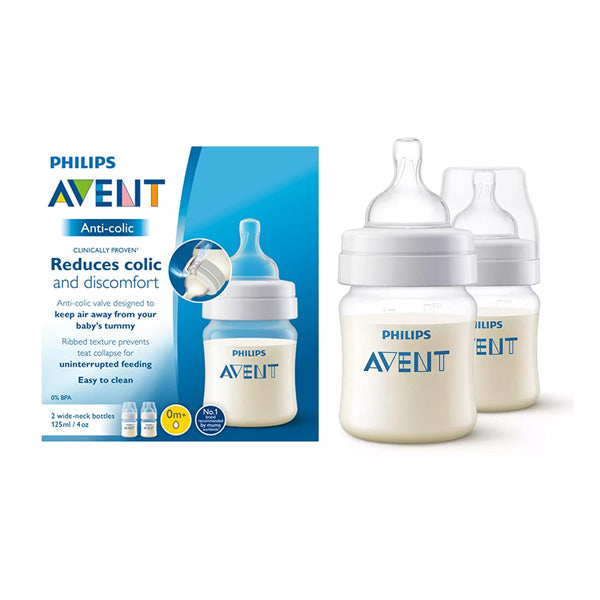 Philips Avent Anti-colic Bottle Pp 125ml Twin