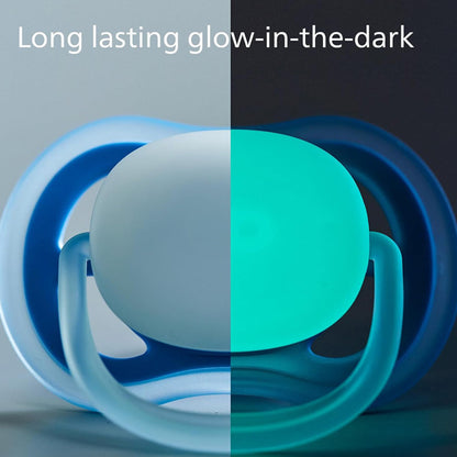 Philips Avent Ultra Air Nighttime Soother Purple & Green (0-6 M)