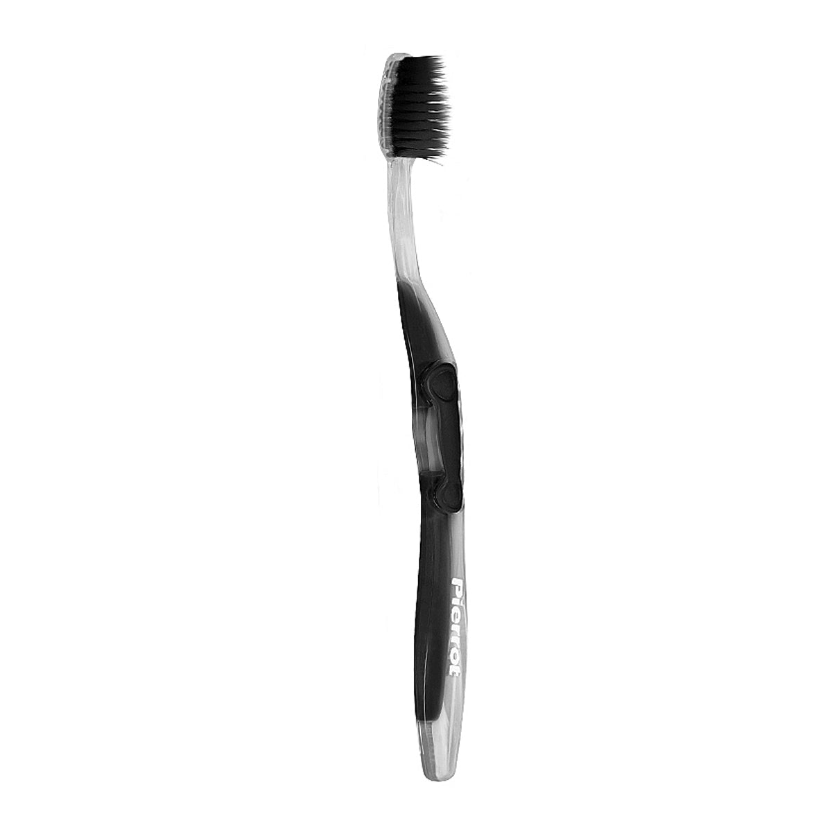 Pierrot Soft Whitening Activate Charcoal Black & White Toothbrush Pierrot Soft Whitening Activate Charcoal Black & White Toothbrush